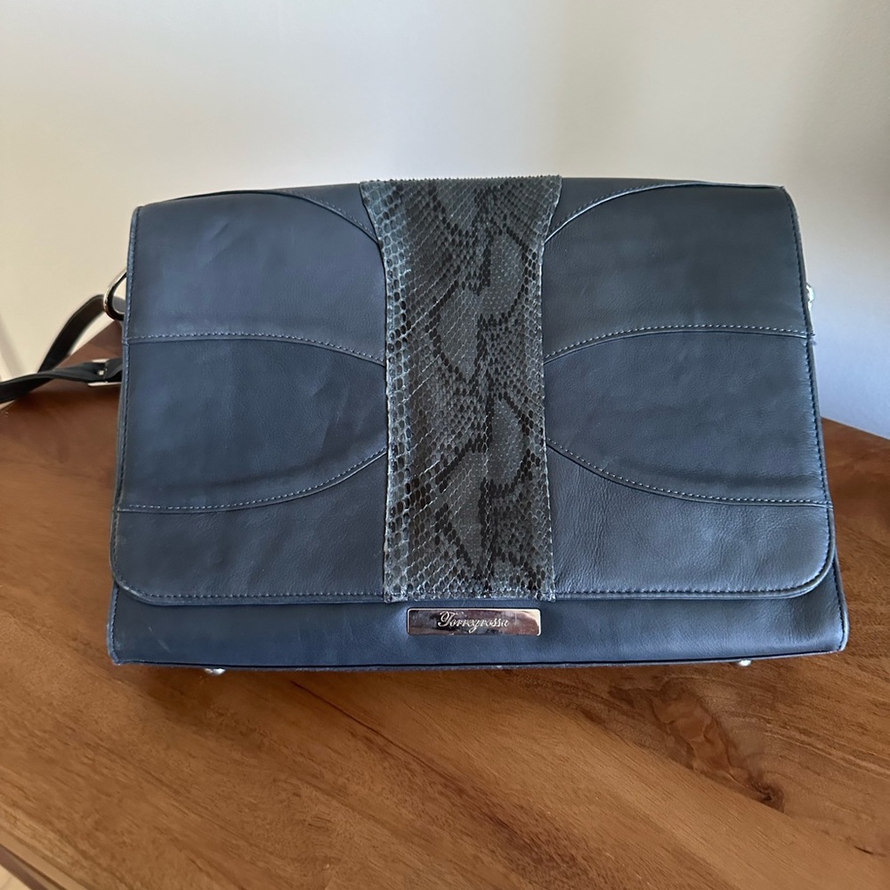 Leather Work Bag